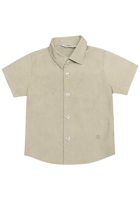 Camicia neonato sabbia in cotone Manuel Ritz | 3466SABBIA